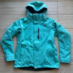 North Face 2.0 Apex Flex GTX Gore-Tex Jacket Women’s Medium – Aqua Teal